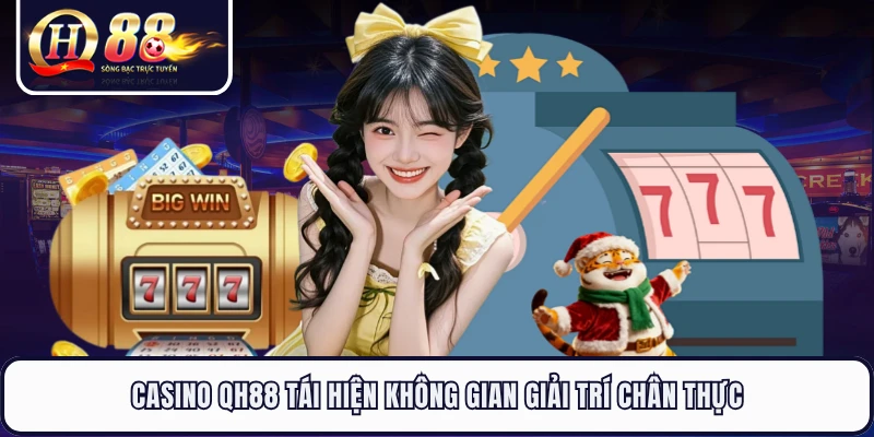 Casino QH88 tái hiện không gian giải trí chân thực